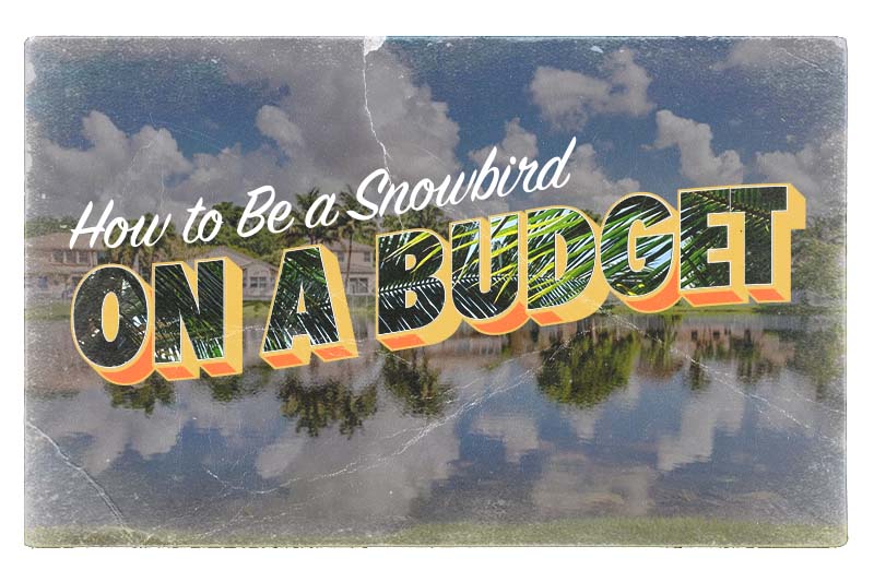 Snowbird Campaign - how to be a snowbird on a budget
